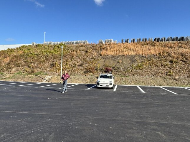 朝礼風景の『典義さん』と『裕次さん』